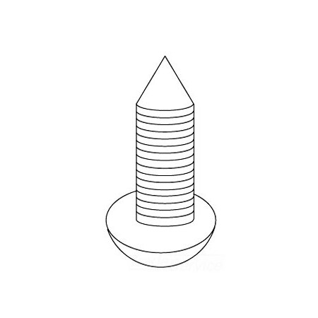 Kohler Wood Screw, #6, 6 in 62611